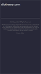 Mobile Screenshot of dictionry.com
