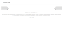 Tablet Screenshot of dictionry.com
